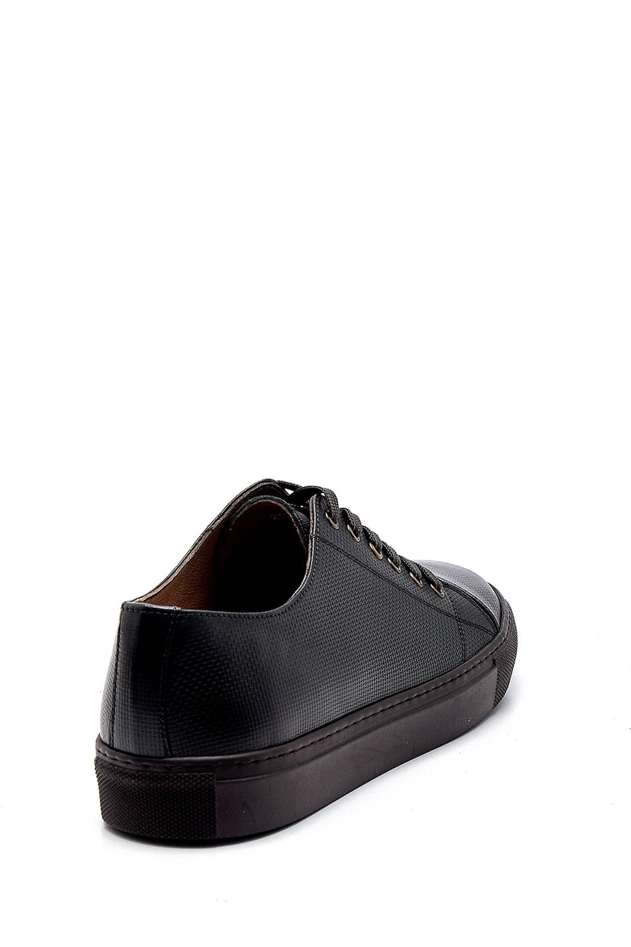 Erkek Deri Baskılı Sneaker