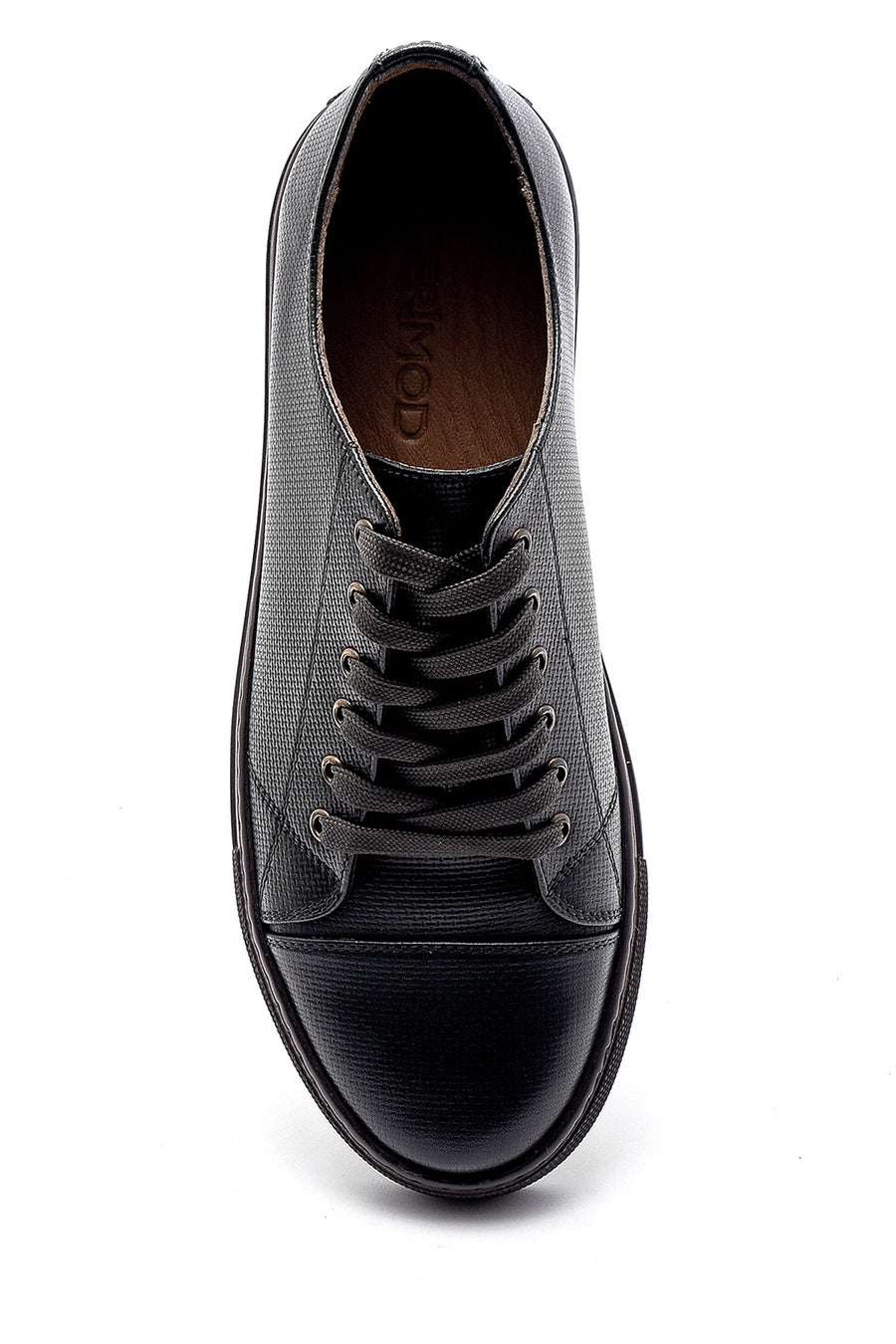 Erkek Deri Baskılı Sneaker