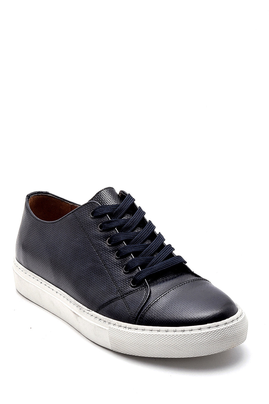Men's Leather Printed Sneaker