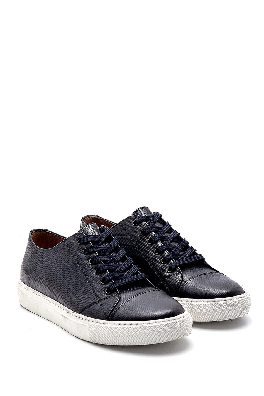 Men's Leather Printed Sneaker