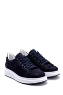 Erkek Deri Nubuk Sneaker | Derimod