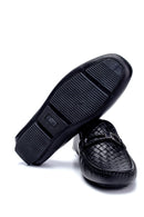 Erkek Deri Baskılı Loafer | Derimod