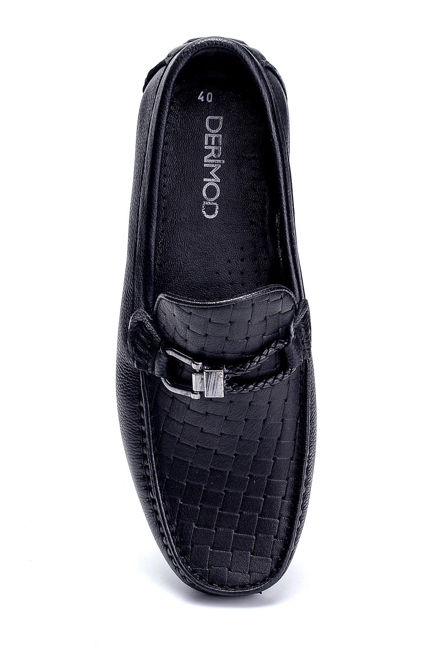 Men's Leather Printed Loafer