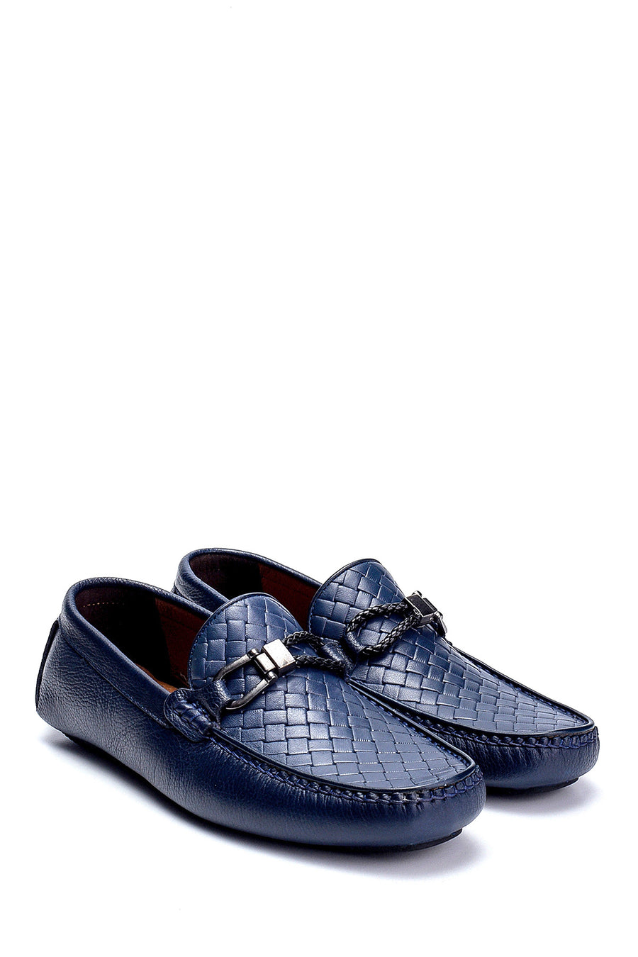 Men's Leather Printed Loafer