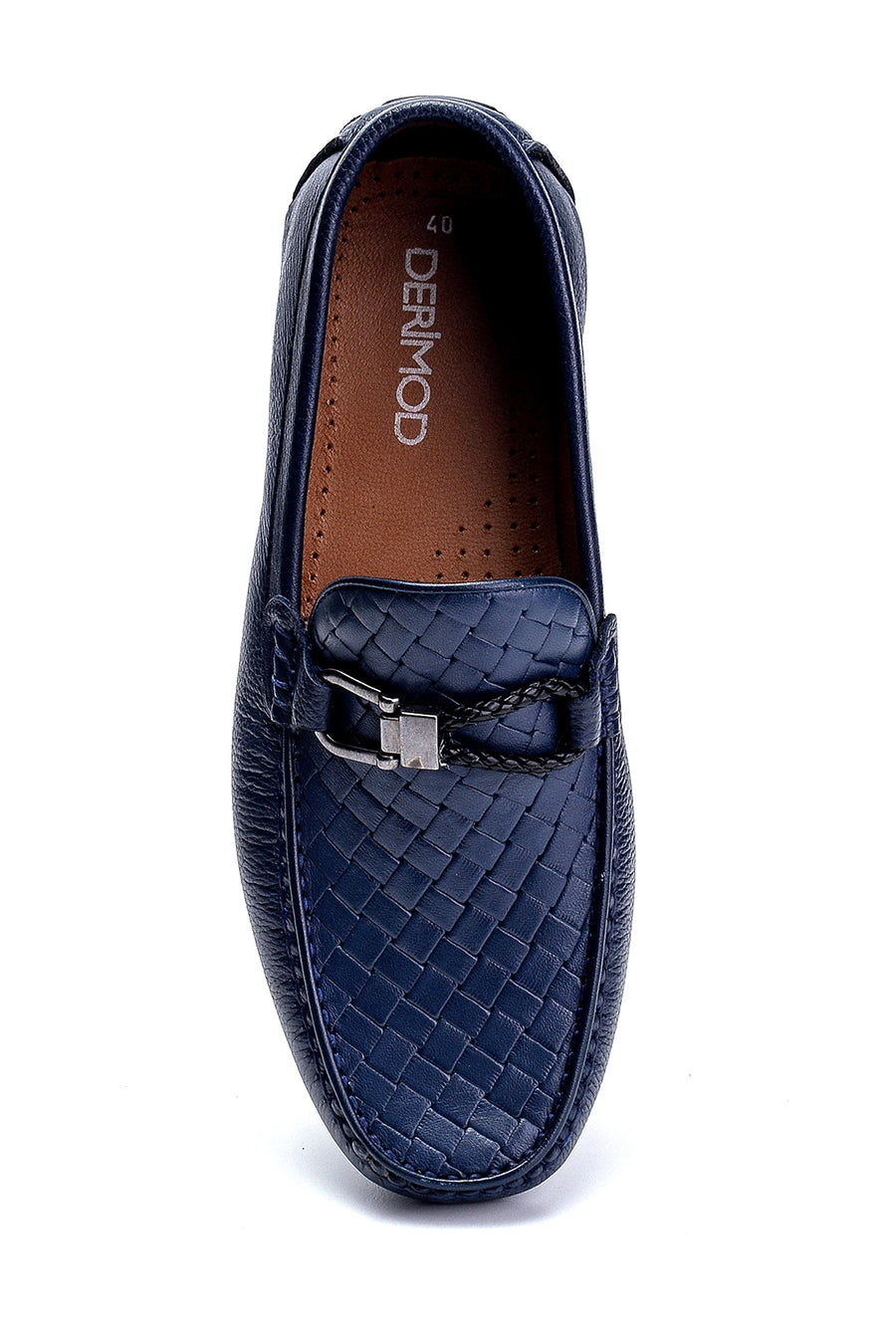 Men's Leather Printed Loafer