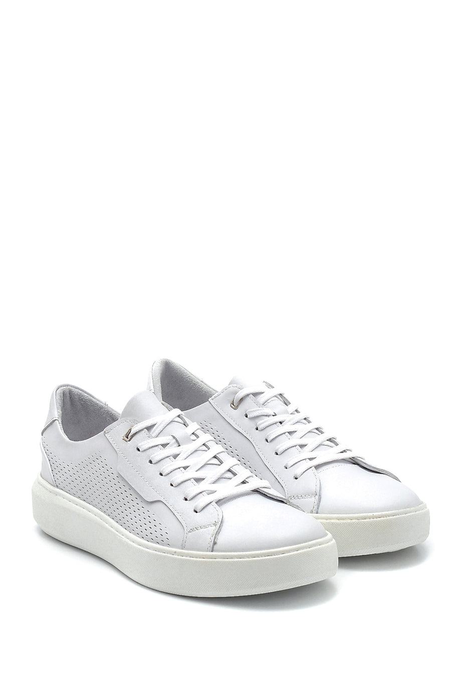 Men's Leather Printed Sneaker