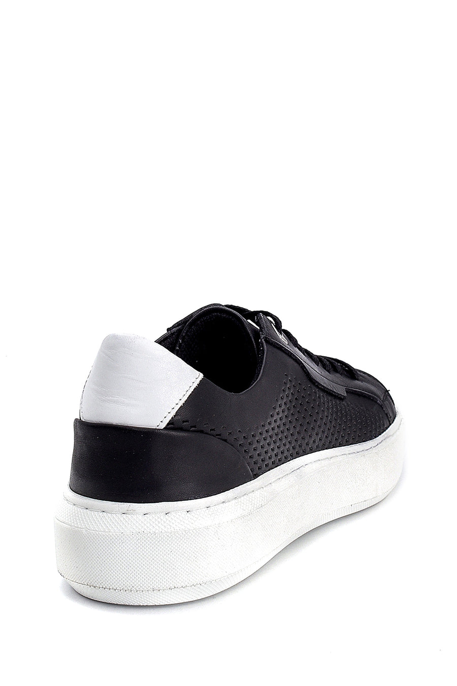 Erkek Deri Baskılı Sneaker