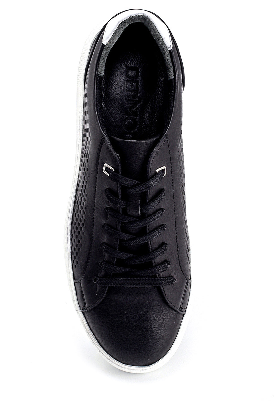 Erkek Deri Baskılı Sneaker