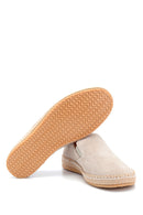 Men's Suede Leather Espadrilles | Derimod