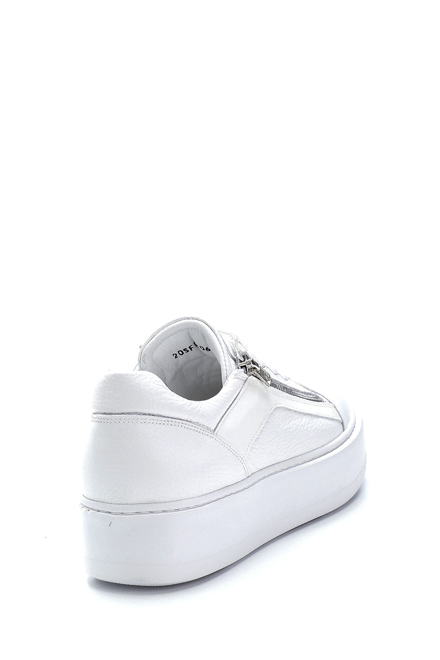 Men's Leather Zipper Detailed Sneaker