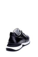 Erkek Deri Kroko Detaylı Sneaker | Derimod