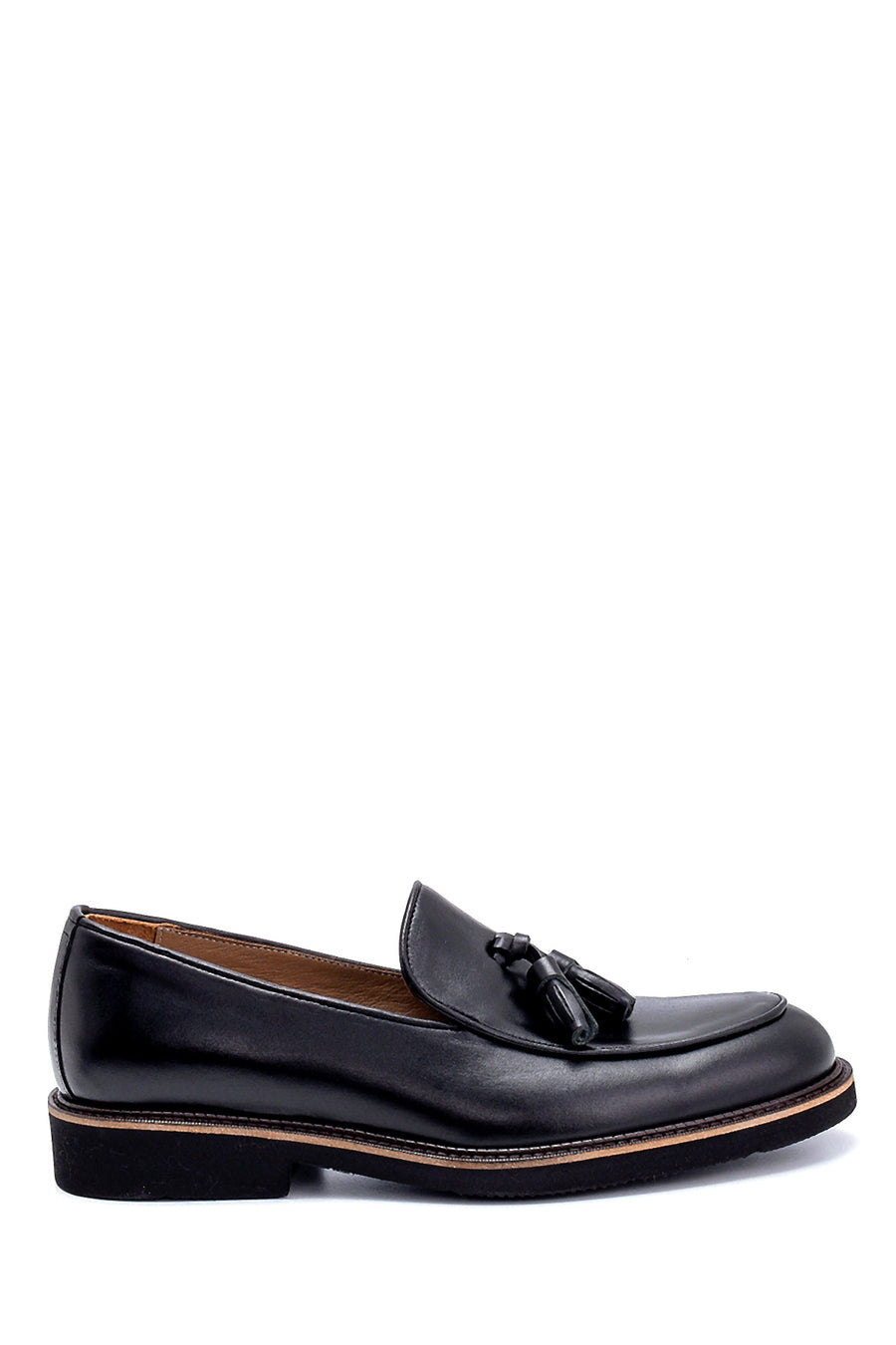 Erkek Deri Püskül Detaylı Loafer 21SFD630318 | Derimod