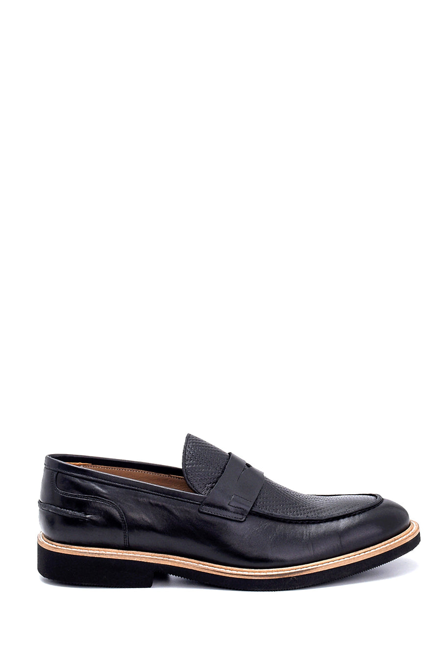 Men's Leather Print Detailed Shoes 21SFD630626 | Derimod