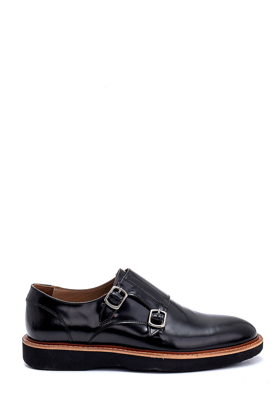 Men's Leather Patent Leather Shoes 21SFD630722 | Derimod