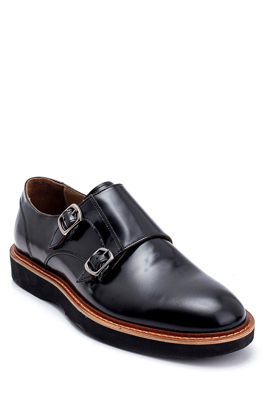 Men's Leather Patent Leather Shoes