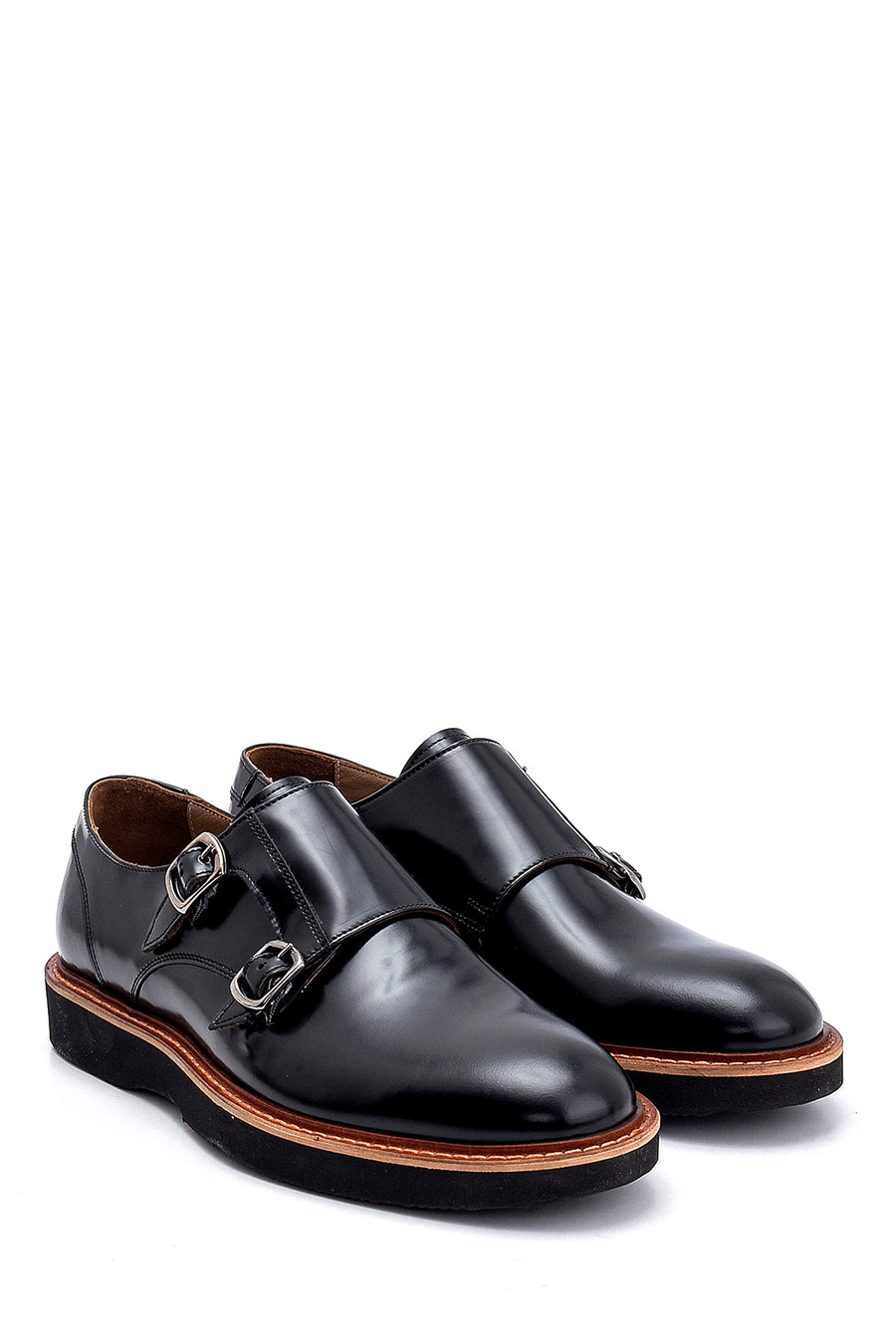 Men's Leather Patent Leather Shoes