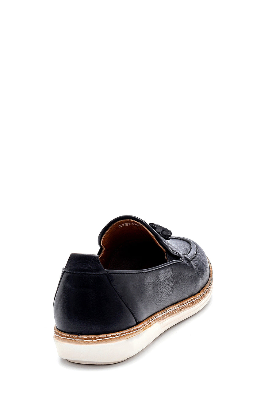 Erkek Deri Püskül Detaylı Loafer