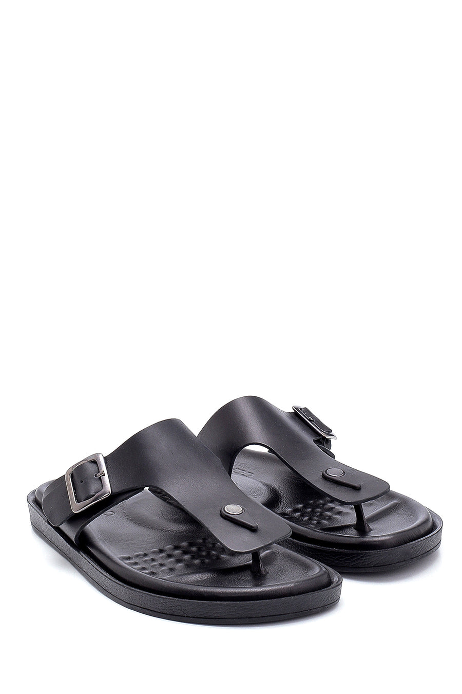 Men's Leather Flip Flops