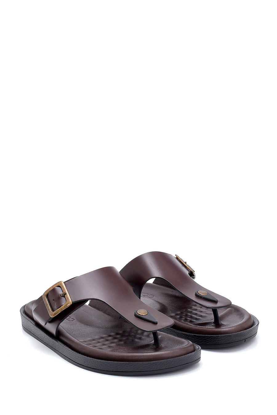 Men's Leather Flip Flops