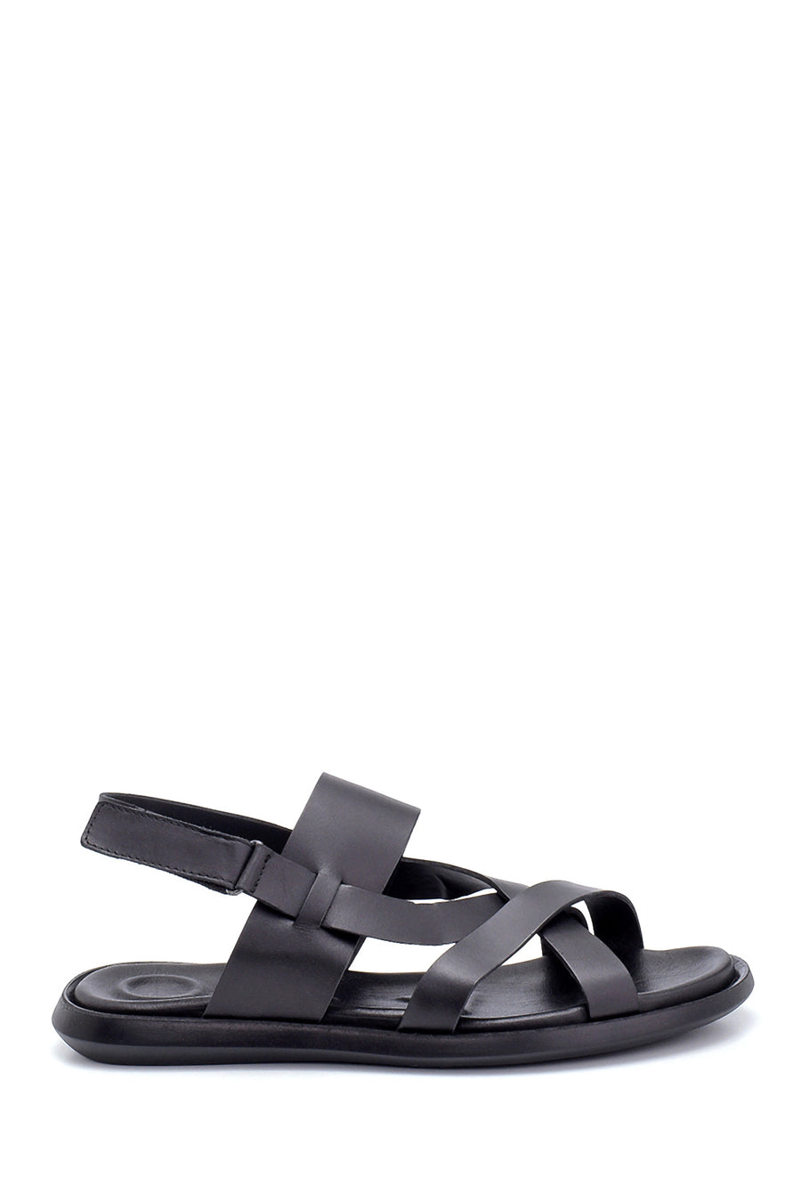 Men's Leather Sandals 21SFD638318 | Derimod