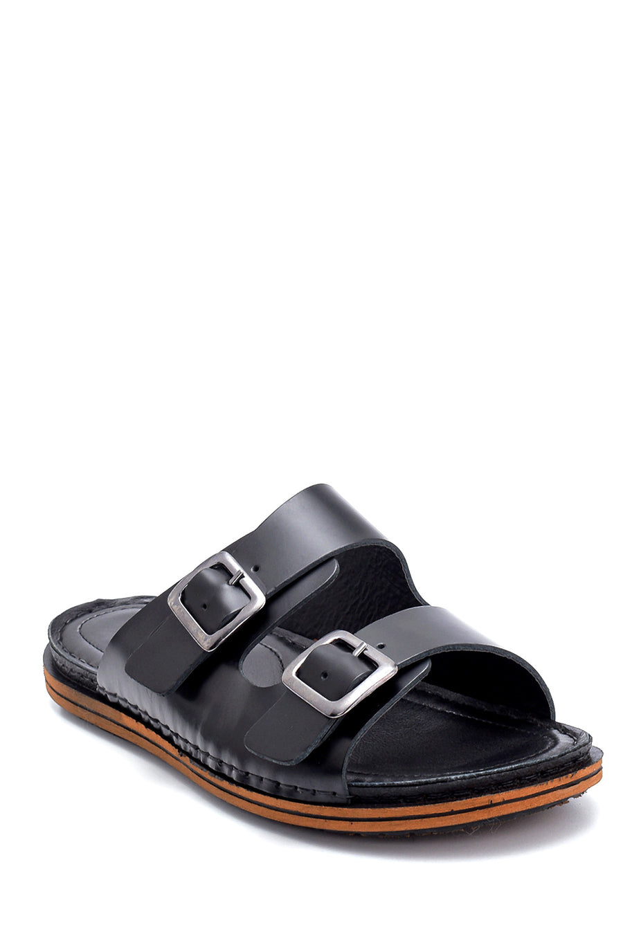 Men's Leather Slippers