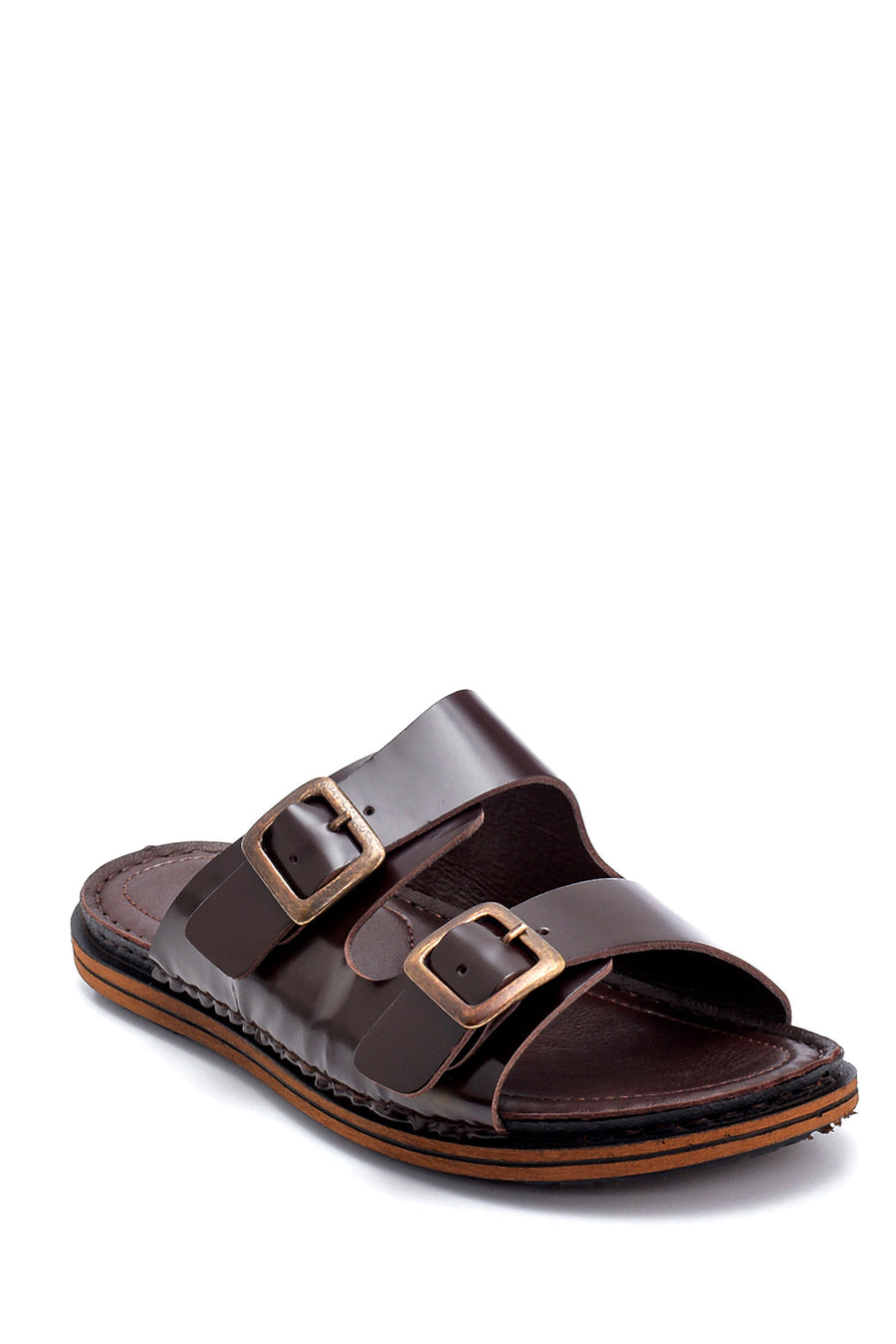 Men's Leather Slippers