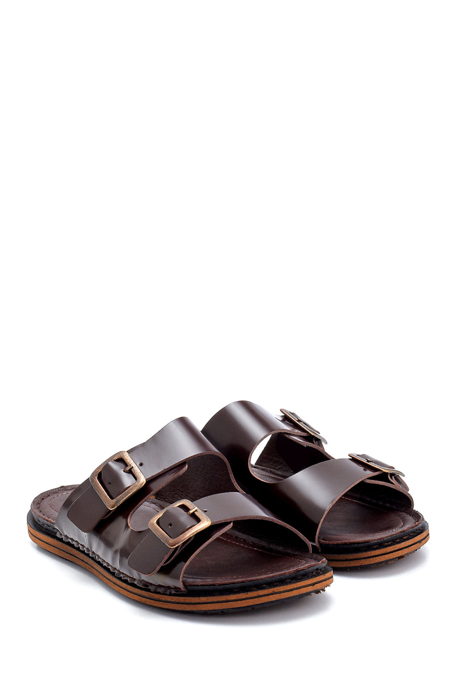 Men's Leather Slippers