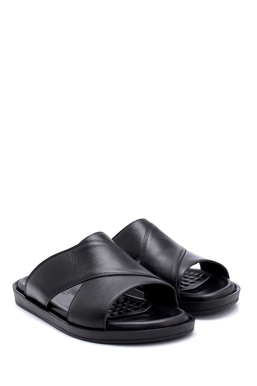 Men's Leather Slippers
