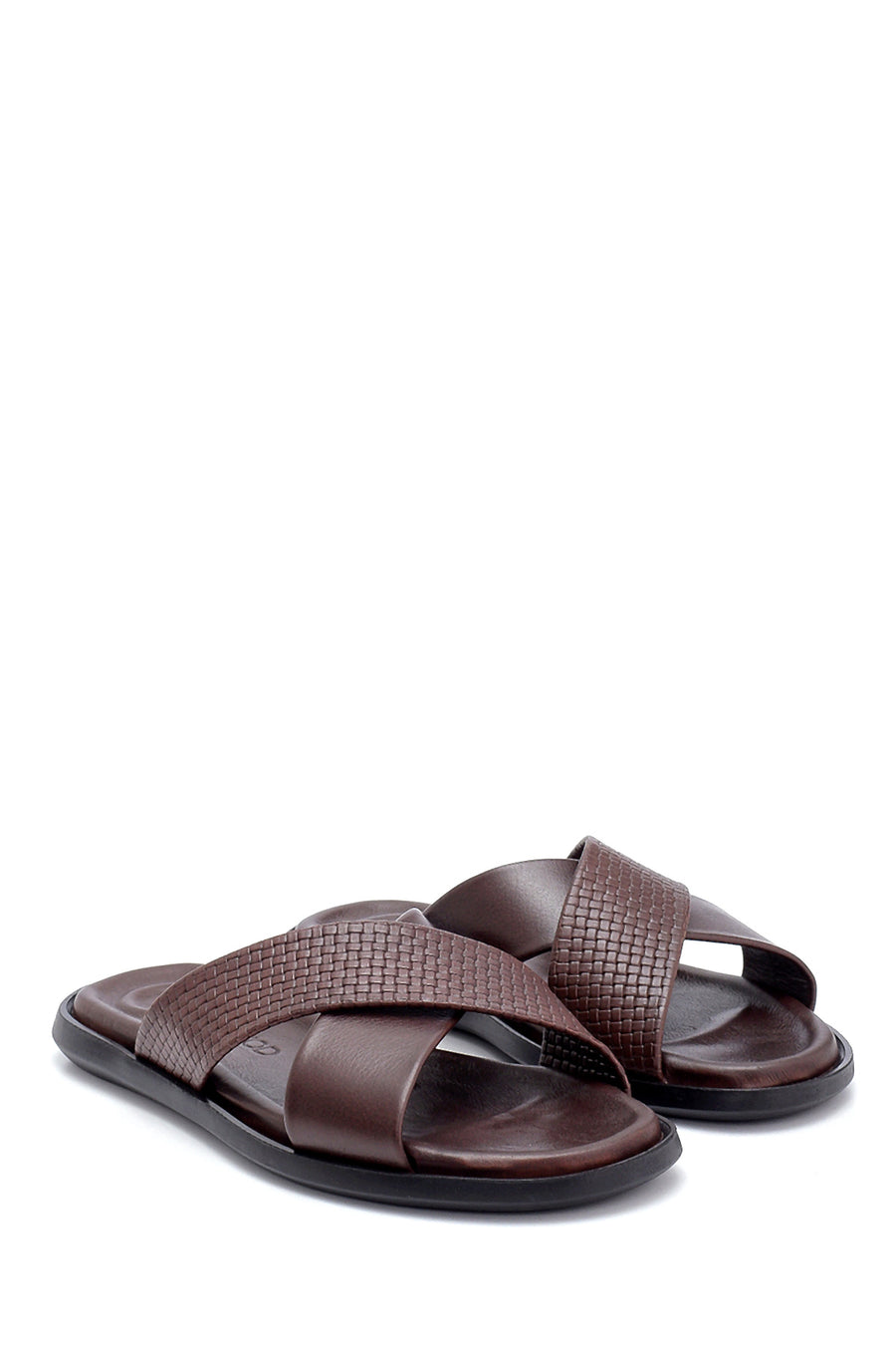 Men's Leather Slippers
