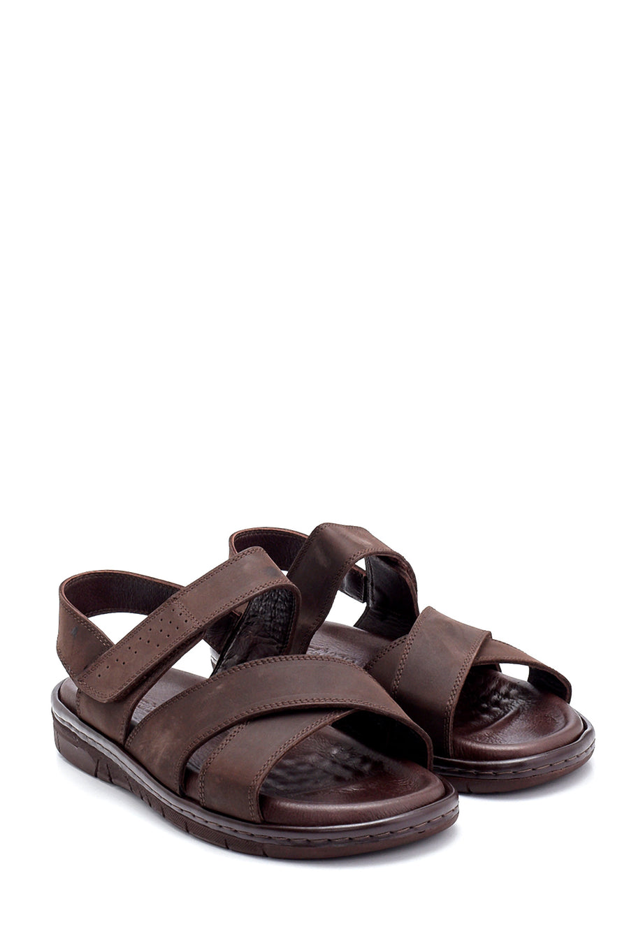 Men's Nubuck Strappy Sandals
