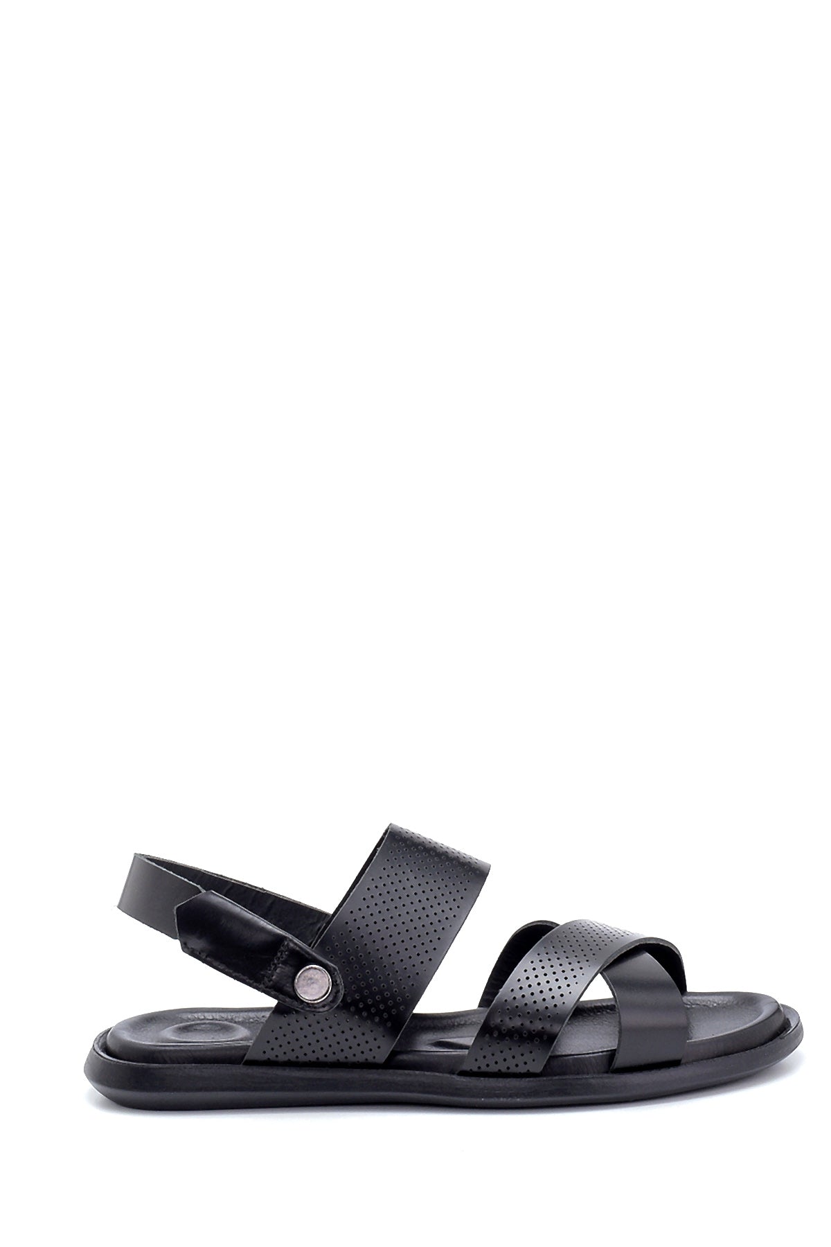 Men's Leather Sandals 21SFD638818 | Derimod