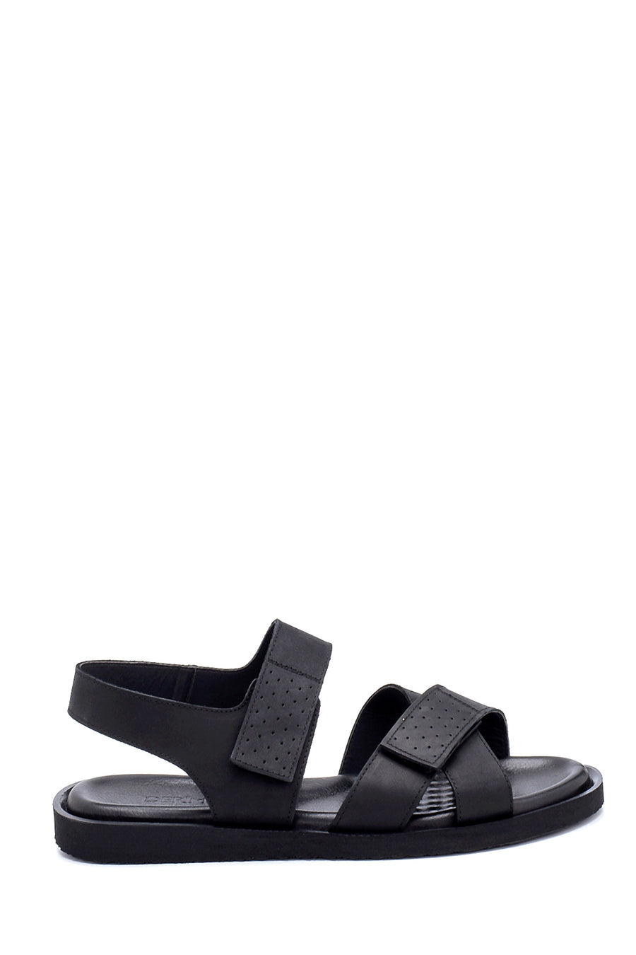 Men's Nubuck Strappy Sandals 21SFD6389V3 | Derimod