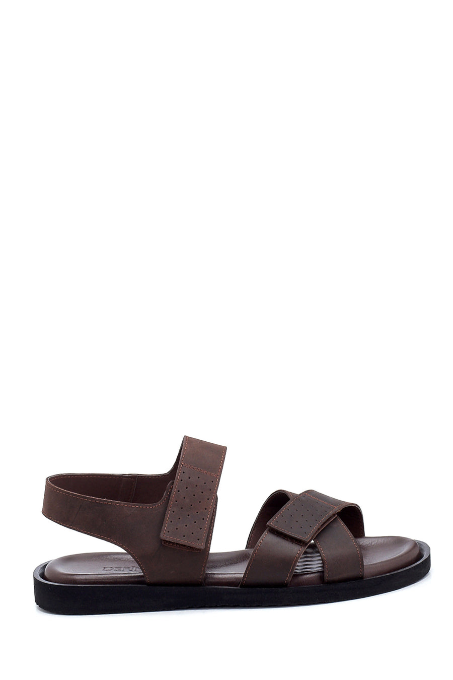 Men's Nubuck Strappy Sandals 21SFD6389V3 | Derimod