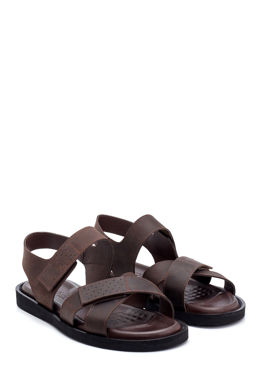 Men's Nubuck Strappy Sandals