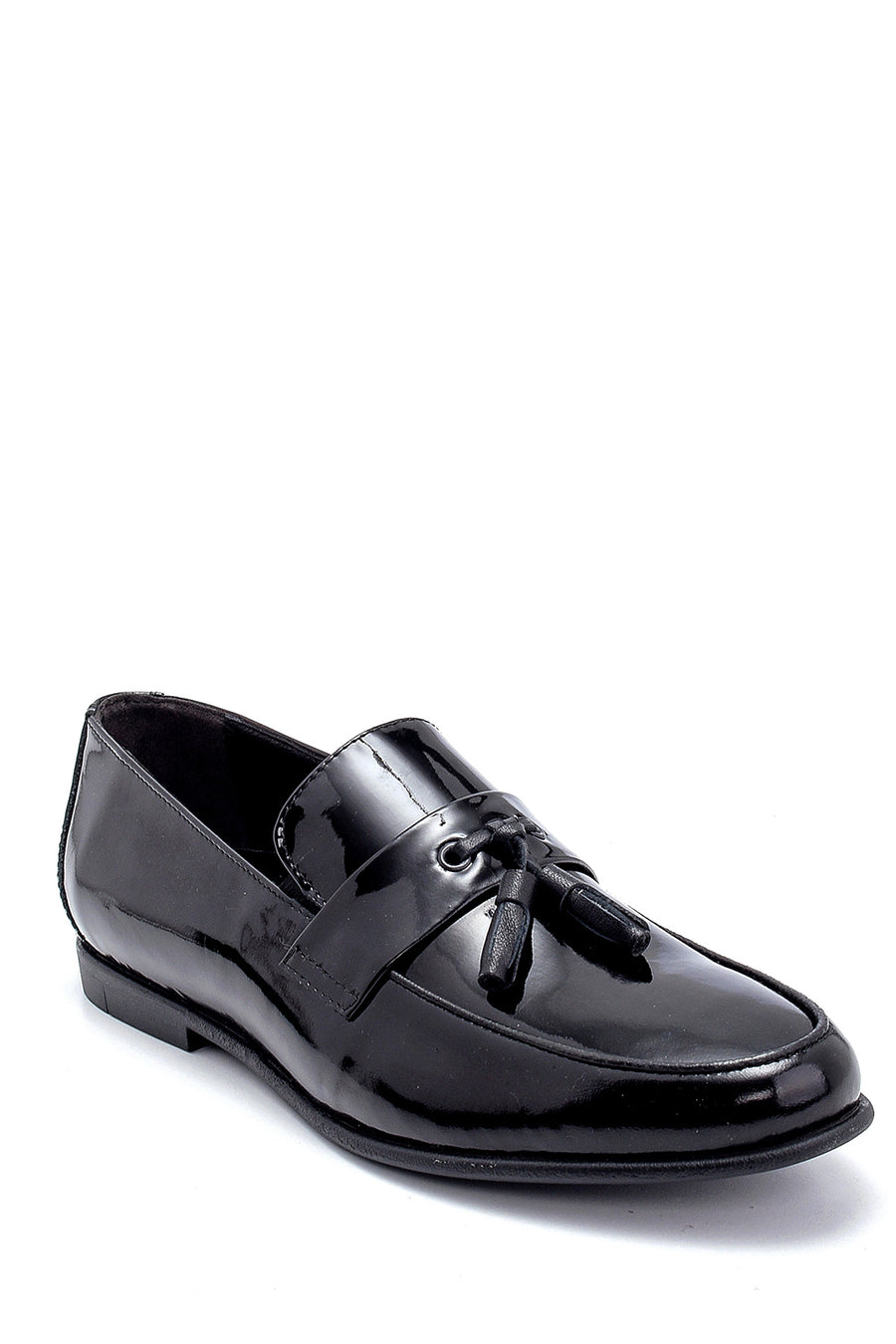 Men's Leather Patent Leather Classic Loafer