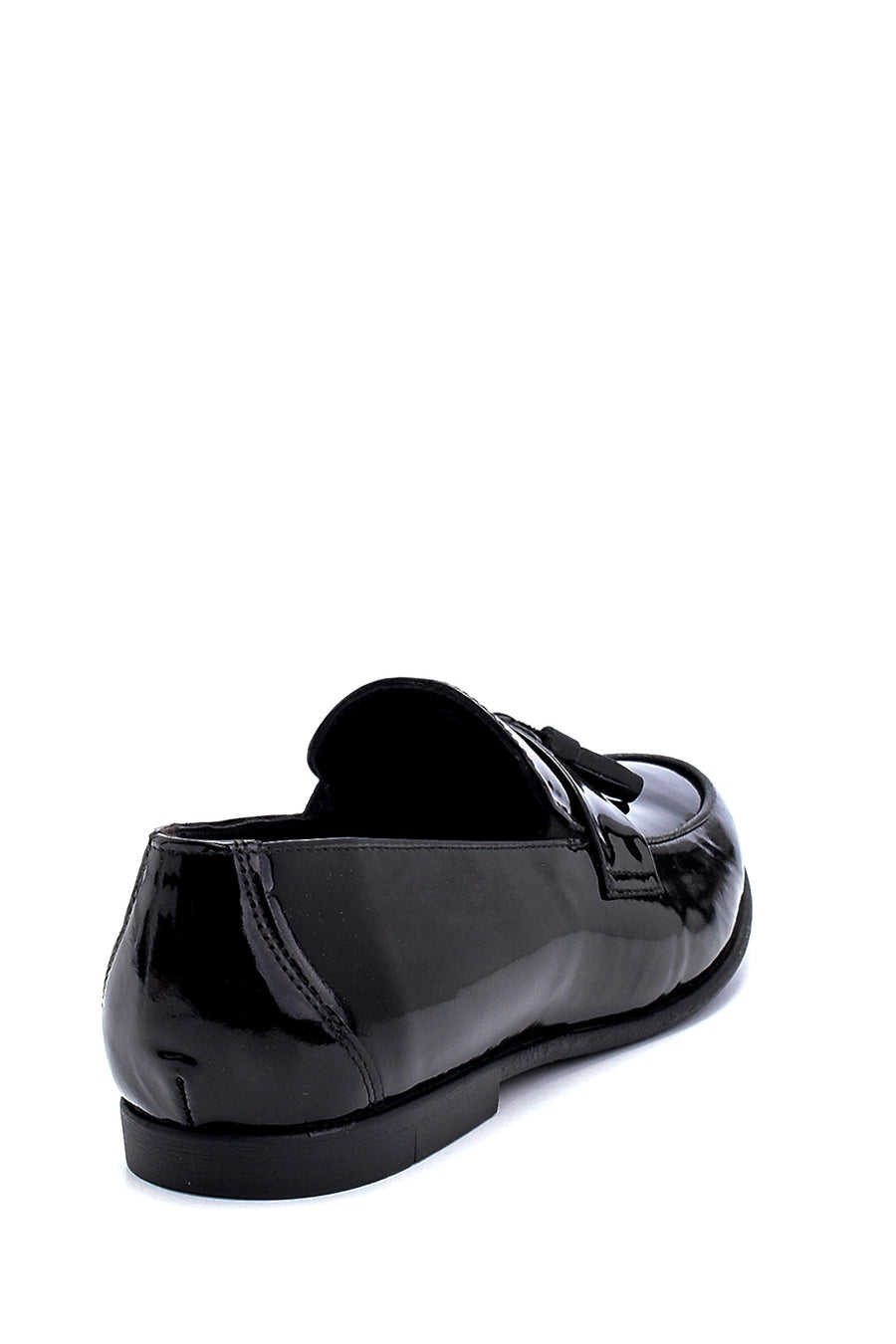 Men's Leather Patent Leather Classic Loafer