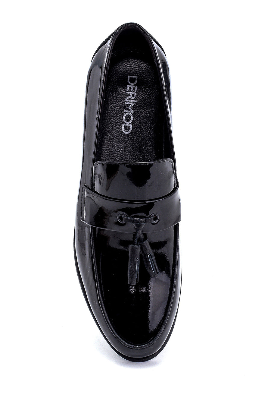 Men's Leather Patent Leather Classic Loafer