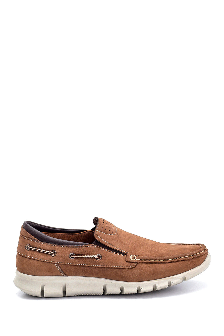 Men's Nubuck Leather Loafer 21SFD6413V3 | Derimod