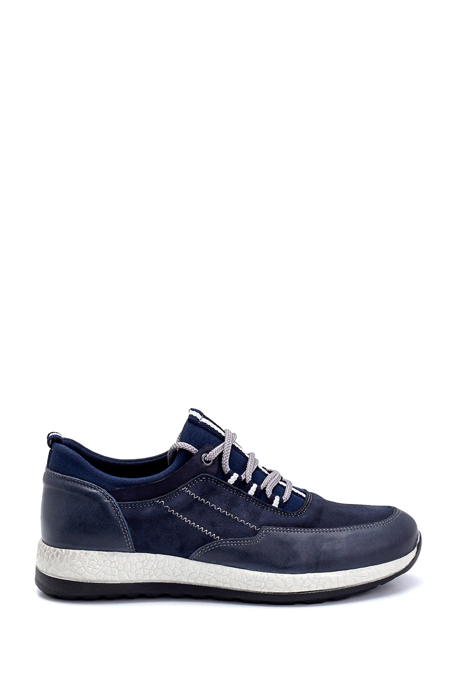 Men's Leather Nubuck Sneaker 21SFD6438V3 | Derimod