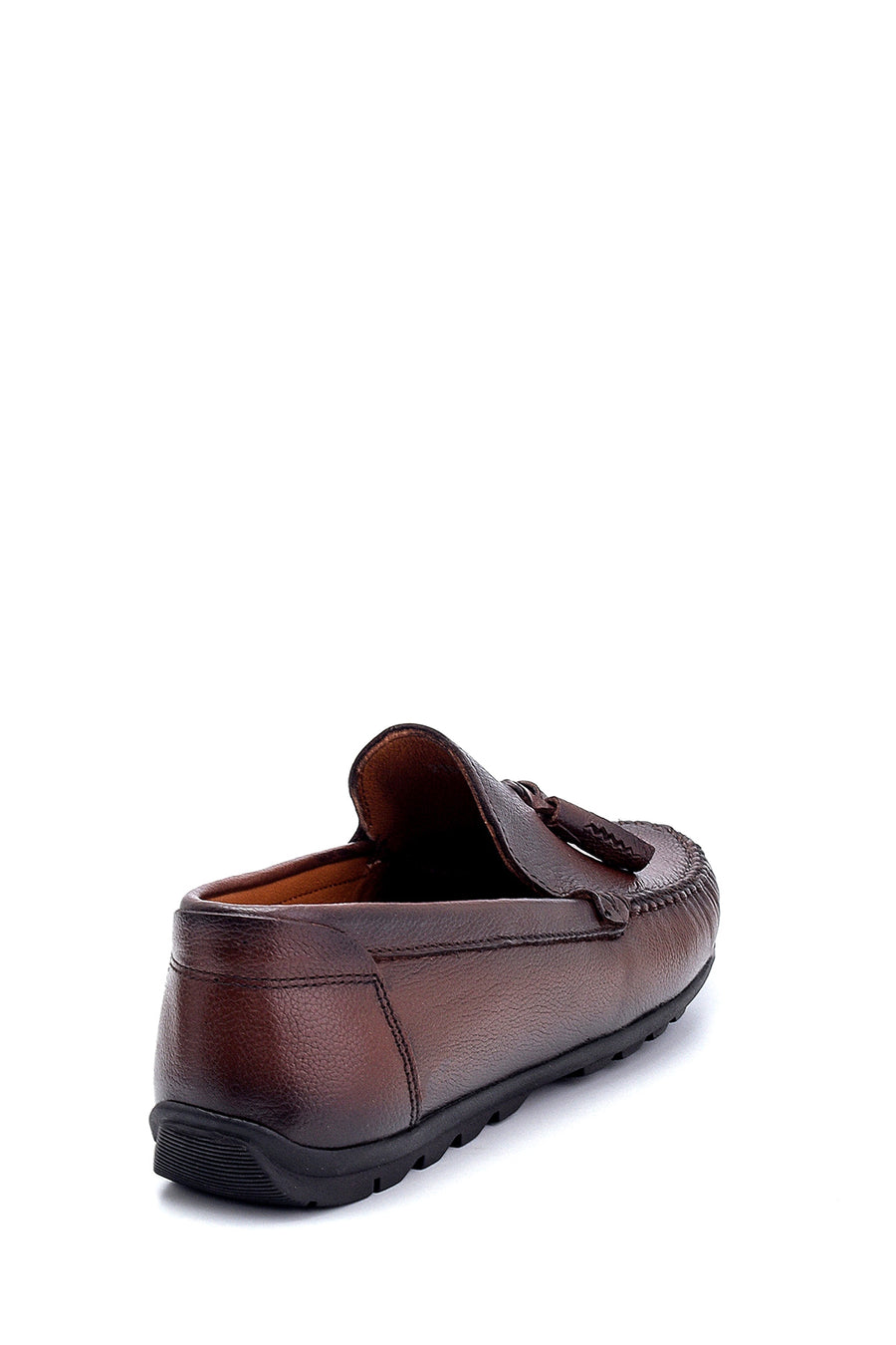 Erkek Deri Püskül Detaylı Loafer