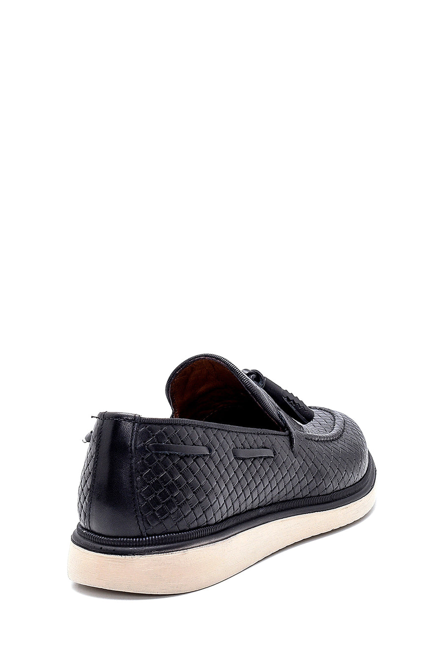 Men's Leather Printed Casual Loafer
