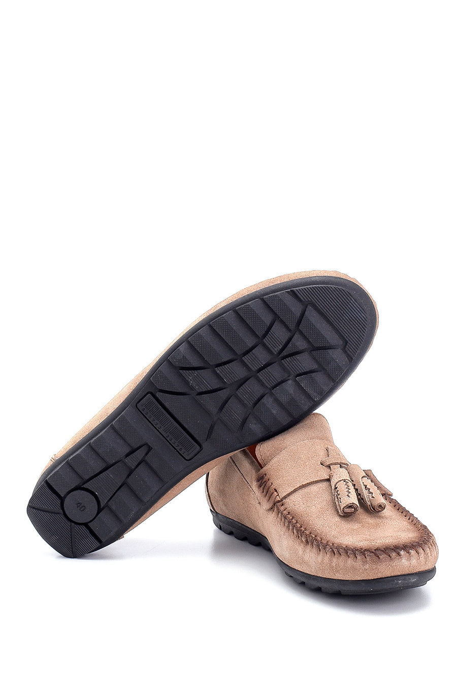 Erkek Süet Deri Loafer