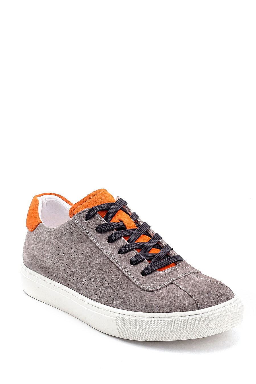 Men's Leather Suede Detailed Sneaker