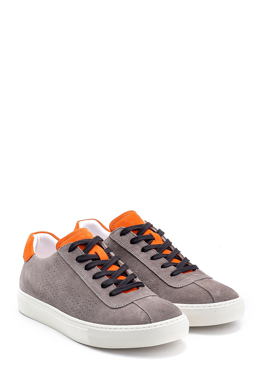 Men's Leather Suede Detailed Sneaker