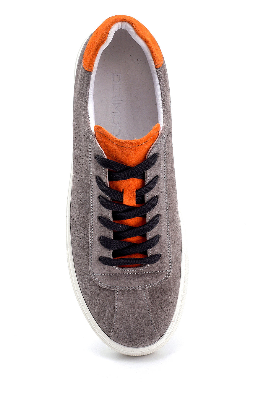 Men's Leather Suede Detailed Sneaker
