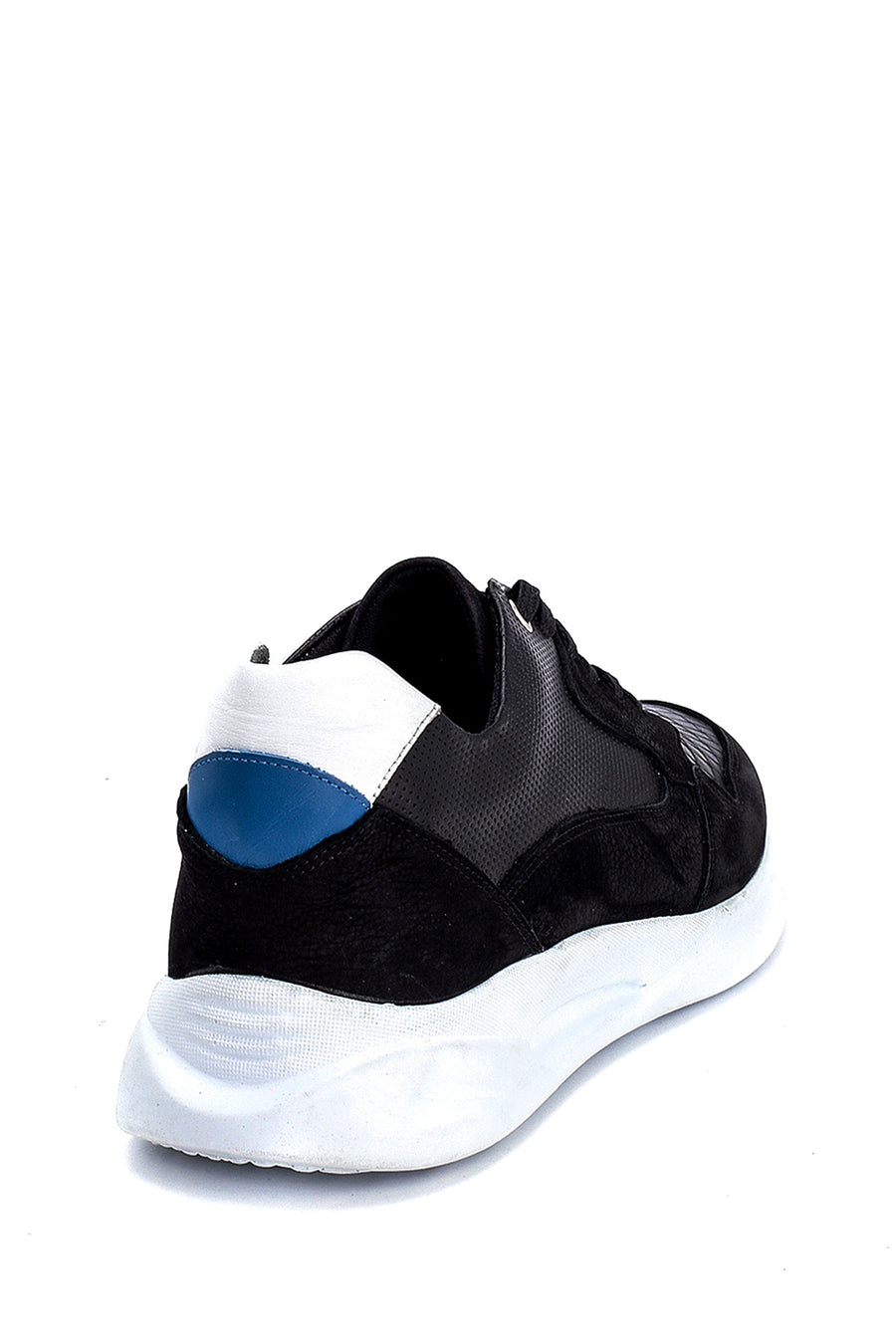 Men's Suede Detailed Leather Sneaker