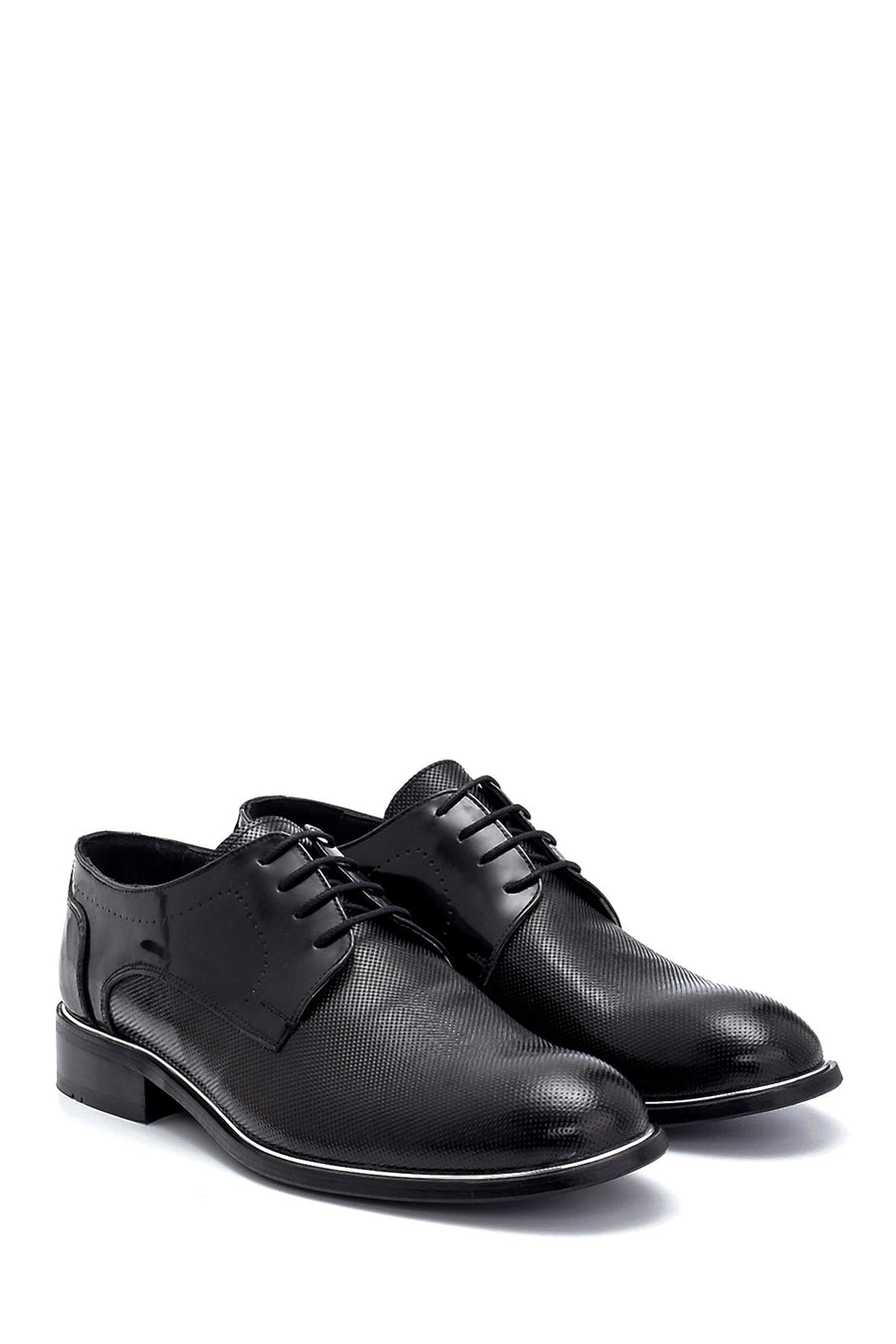 Men's Leather Printed Classic Shoes
