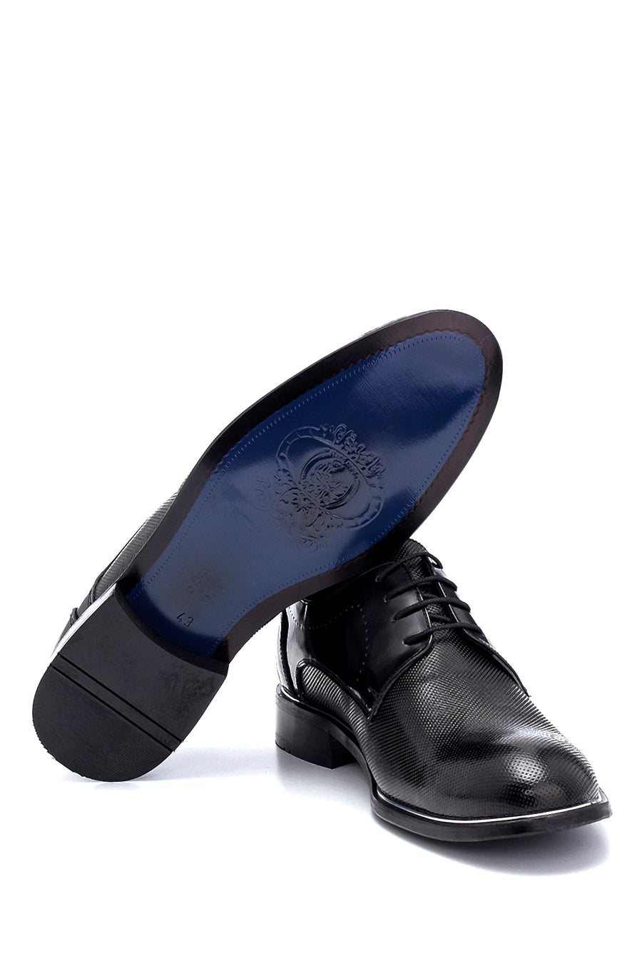 Men's Leather Printed Classic Shoes