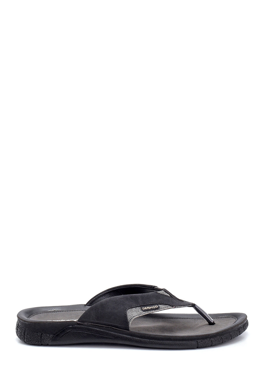 Men's Leather Flip Flops 21SFD6582V3 | Derimod