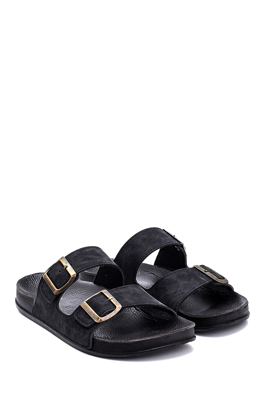 Men's Comfort Leather Slippers